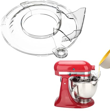 Pouring Shield for KitchenAid Tilt Head 4.5-5 QT Stainless Steel Bowls Only