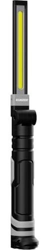 Kunzer PL-082 Arbeitslampe klappbar - COB-Technik - 180° Werkstatt-Leuchte, 600 lm Lichtstärke, 6 h Leuchtdauer