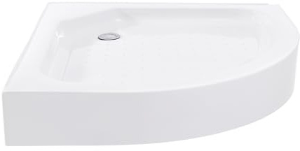 Plato de ducha, base acrílica, capacidad de carga de 260 kg, adecuado para una variedad de condiciones de suelo