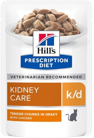 Hills Diet Feline k/d pollo (bolsita) (12x85 gr)
