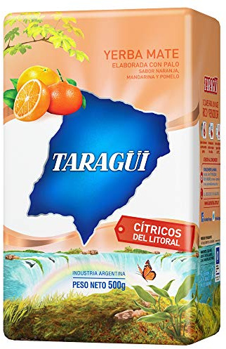 Yerba Mate Taragui Citrus: Citricos del Litoral 500g