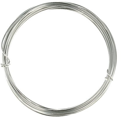 Artemio Filo per Maglieria in Alluminio, 1,5 mm x 5 m