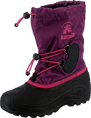 Kamik Mädchen Southpole4 Winterstiefel, Violett Grape Raisin Gra, 36 EU