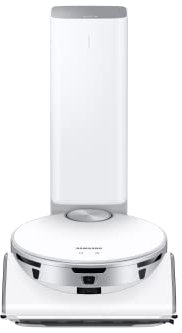 Samsung Jet Bot AI+ VR50T95735W/WA Saugroboter inklusive Clean Station, KI Objekterkennung, 30 W, 0,2 l (2,5 l Clean Station), Misty White