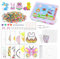 5000 Bügelperlen Ostern Bügelperlen Set Bügelperlen 5mm mit Bügelperlen Platten et Handwerk Zubehör DIY Bügelperlen Vorlagen Bastelset Ostern für Ostern Dekoration DIY und Ostern Geschenke (5mm)
