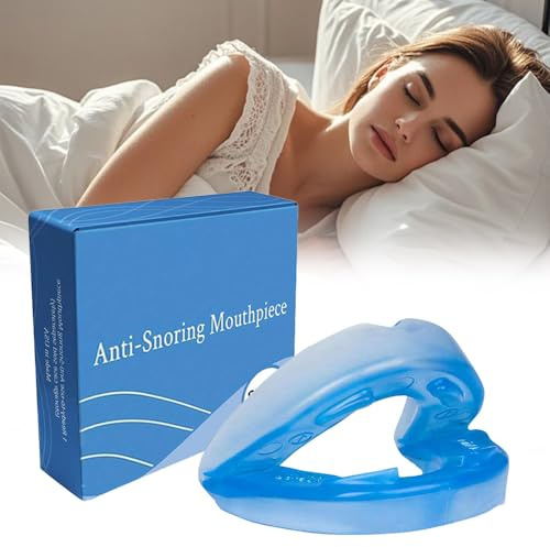 Anti Snoring Devices, Adjustable Mouthguard, Effective Sleep Aid to Reduce Snoring and Sleep Apnea, Suitable for Men and Women
