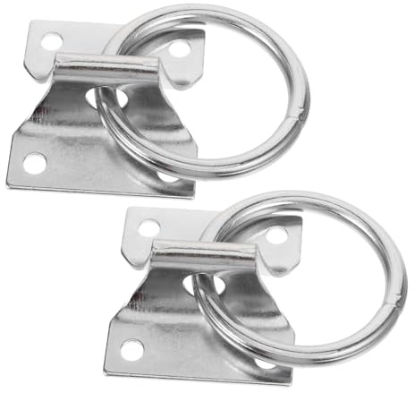 HOODANCOS 2 Pezzi Doppia Croce per Capestro con Bullone Accessorio per Struttura Robusta e Facile da Installare per Equestre e Attrezzature per Cavalli