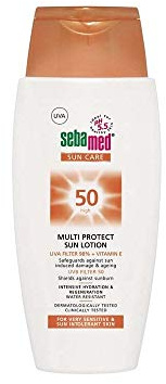 Sebamed Sun Care Multi Protect Lozione Protezione Solare SPF 50 pH 5.5, 150 ml
