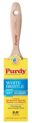 Purdy White Bristle Sprig Flat Trim Brush, Blend, 2 inch