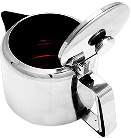 Zodiac Teapot S/S 70OZ 010105, Silver, 70 oz/2.0 l