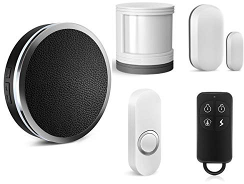 Smart TUYA WiFi Home Security Alarm System, Intelligent T30 Wireless Burglar Alarm, Free Alarm Notification, No Maintenance Charge, Customized Settings, Works with Google Assistant Home/Amazon Alexa