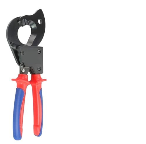 Cortador de Cables con trinquete, Cortador de Cables Resistente for Cables de Aluminio y Cobre de hasta 300 mm², Herramienta Manual for Cortar Cables con trinquete Herramienta Cortacables de Carraca