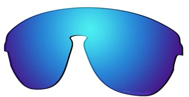 Saucer Lentes de repuesto prémium para gafas de sol Oakley Corridor OO9248A de 42 mm, Azul glaciar polarizado, Taille unique