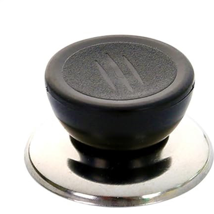 UniversalPot - Manopola di ricambio universale per coperchio di pentole/casseruole/casseruole, resistente al calore, facile da impugnare, per coperchi in vetro e acciaio, ricambio per coperchi di