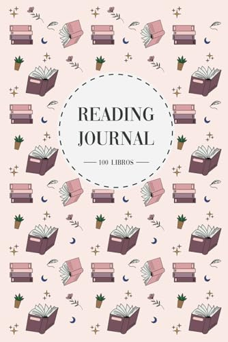 Reading Journal Pink: Cuaderno de lecturas | Diario de lecturas