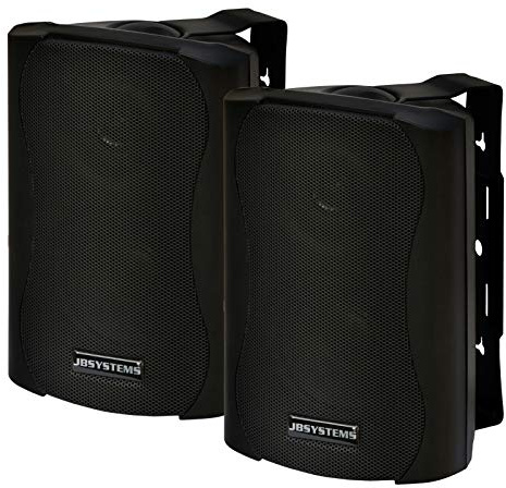 JB Systems K30 Paire de Mini Enceintes Noir
