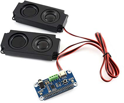 Waveshare WM8960 Audio Hi-Fi Sound Card Hat for Raspberry Pi Stereo CODEC Play Record I2S Interface