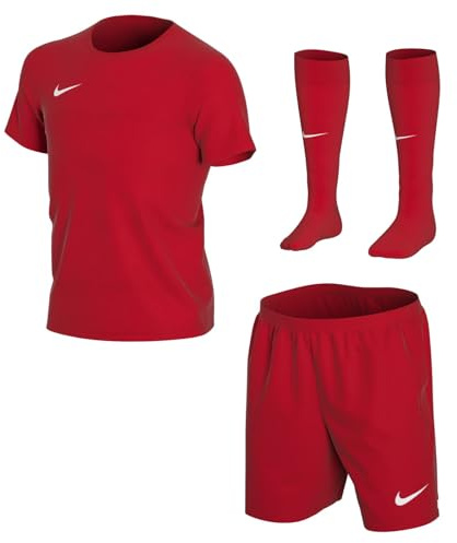 Nike Dri-Fit Park, Kit da Calcio Unisex Bambino, University Red/University Red/White, M