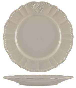 6 plattor i stoneware celine grå golv 26