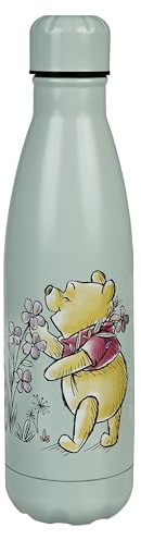 Undercover – Disney Nalle Puh – dubbelväggig termosflaska i rostfritt stål – läckagesäker – för unga – 500 ml – idealisk för resor