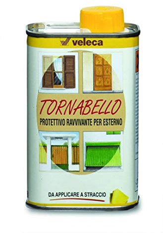 Veleca TORNABELLO ml.250 - OLIO PROTETTIVO E RAVVIVANTE PER ESTERNO - Aspetto lucido