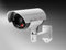 Technaxx Germany videocamera di sicurezza Dome Dummy CCD Cam Indoor Realistico Falso Sorveglianza CCTV LED rosso lampeggiante Lente fittizia e cavo TX-18