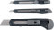kwb 25995 couteau Cutter ensemble 9 + 025 995 18 mm (3-pièce, la fonction de verrouillage, pour sécable)