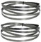 3 Stück/Packung Flexback Bandsägeblatt Sägeband, SK5 Bandsägeblätter 2240mm x 6mm x 0.5mm (Größe : 6 ZPZ)