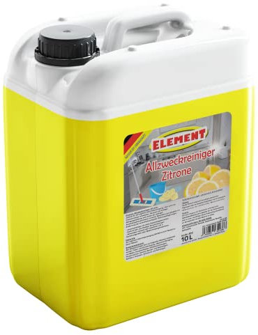 Detergente multiuso al limone, 10 litri, concentrato, detergente universale, detergente per superfici