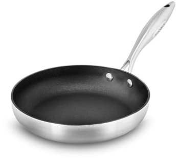 Scanpan CX+ 8 Fry Pan - Stratanium Plus Nonstick - 5-ply Stainless Steel