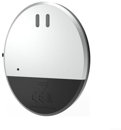 Détecteur de bris de verre 130 dB - Système de sécurité domestique ultra fin - Sans perçage - 1 pièce