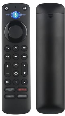 GreenBale Fires Stick TV Fernbedienung Pro, Ersatz Sprachfernbedienung für Fires Smart TV/TV Stick (4K, 4K Max, Lite, 2nd &3rd Gen)/ TV Cube/für Insignia Toshiba Pioneer Smart TV, mit Remote Finder