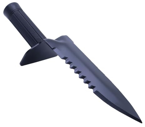 Durlo Trädgårdsslev med handskar Kraftiga spadar för trädgårdsskötsel, trädgårdsspade för grävning, campingspade, liten minihandspade, metalldetekteringsspade