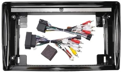 9 Tums Bilram Fascia Adapter Canbus Radio Dash Fitting Panel Kit För Citroen För Jumper 2011-2014 2015 2016 2017 2018 2019 2020 2021 2022 GFVFGNLNNA(Frame Cable Canbus)
