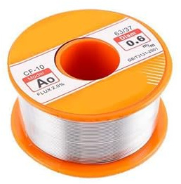Stagno for filo for saldatura con colofonia da 50/100 g B-1 63/37 CF-10 Flusso 0,5 mm-2,0 mm Corrispondenza bobina for saldatore(0.5mm,50g)