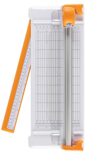 Fiskars Rotary Paper Cutter, Compact & Portable, 12 Cut Length