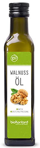 Walnussöl BIO kaltgepresst 250ml I nativ - 1. Kaltpressung I 100% natürlich von bioKontor