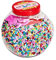 Hama Perlen 2066 Bügelperlen XXL Dose mit ca. 15.000 bunten Midi Bastelperlen mit Durchmesser 5 mm im Farben Mix, 3 Stiftplatten, kreativer Bastelspaß für Groß und Klein