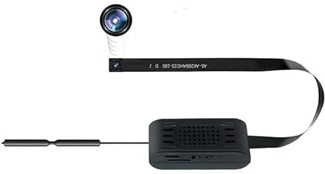 SpionProfi WLAN Mini Kamera Video Überwachungskamera Ip P2P Live App Knopf Cam Einbau