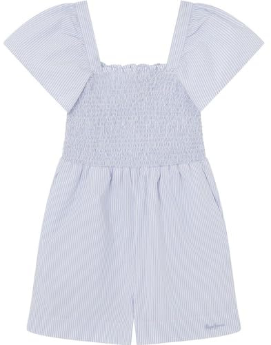 Pepe Jeans Mädchen-Overall Ornella, Blau (Blau), 16 Jahre