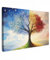 MuchoWow© Leinwand Bilder Groß 120x80 cm XXL Wanddeko Wohnzimmer Aesthetic Room Decor Deko Zimmer Wandbilder Modern Bild auf Leinwand Baum - Kunst - Jahreszeiten - Herbst