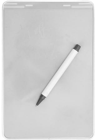 PUSOKEI Tableta de escritura LCD, pizarra de dibujo magnética con puntas de bolígrafo de 0,5 mm y 0,8 mm, diseño ergonómico de aleación de aluminio, toma de notas sin papel para estudiantes y oficina