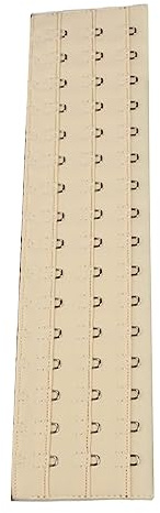 Xoktlde Gancio di estensione regolabile per corsetto con 16/13 ganci per donne e uomini per skinny nero/carnagione cotone cintura Extender, 16 gancio colore della pelle, Taglia unica