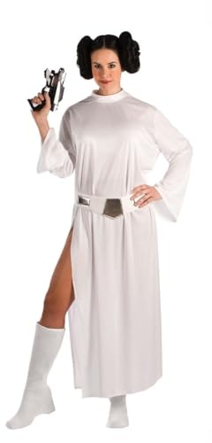 EL REY DEL CARNAVAL, SL Disfraz de Princesa Leia Eco para Mujer M