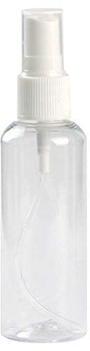 Bruxelles 1 flacon vaporisateur vide rechargeable en plastique de voyage pour cosmétiques Transparent Flacon vaporisateur 100 ml