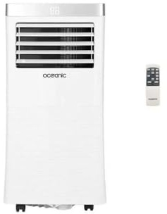Climatiseur mobile monobloc - OCEANIC - 2930W - 10000 BTU - Programmable - Classe énergétique A