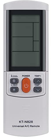 Telecomando Universale per Condizionatore Compatibile con Gree Fujitsu Samsung Galanz Carrier Midea Haier Hitachi Panasonic Aux Beko Chigo Hisense Electra Splendid LG Mitsubishi Sanyo Sharp TCL York