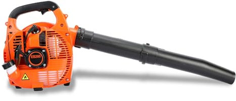 Soplador de hojas inalámbrico a gas, soplador de hojas de mano de 26 cc de 2 tiempos, nuevo soplador de gas 2024, soplador de hojas de gasolina y nieve, sopladores de jardín para cuidado del césped