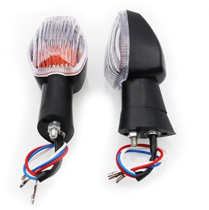 Intermitentes Moto Lámpara indicadora de luz de señal de giro, compatible For HONDA CB400SF CB600 900, compatible For HORNET RVT 1000R CBR 919 05-up 1300, accesorios for motocicleta, 2 uds. Intermiten