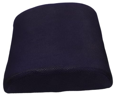 NUOBESTY Cuscino di Supporto Lombare in Memory Foam Rete Traspirante per Sedie da Ufficio Auto e Gaming Cinghie Regolabili per Comfort Ergonomico e Duraturo